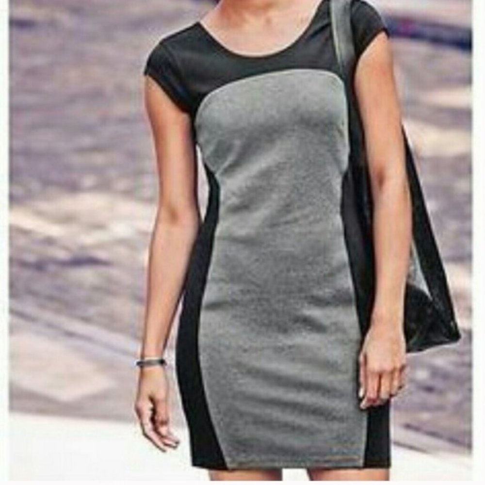 NWT Athleta Illusion dress cap sleeve stretch knit